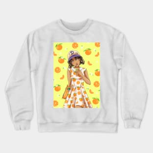 Clementine Clemonade Crewneck Sweatshirt